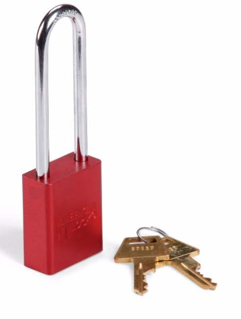 PIG® LCK 104 Candado con llave de aluminio