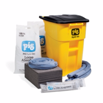 PIG® Kit 273 de Derrame en Alta Visibilidad Móvil de Contenedores PIG®