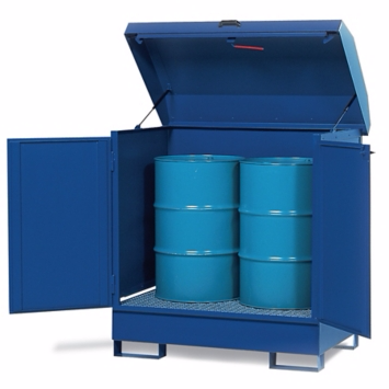 PIG® PAK 198 PIG® Gabinete Para Contencion de  2  Tambores con Material Peligroso PIG®