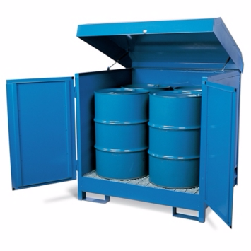 PIG® PAK 199 PIG® Gabinete Para Contencion de 4  Tambores con Material Peligrosos PIG®